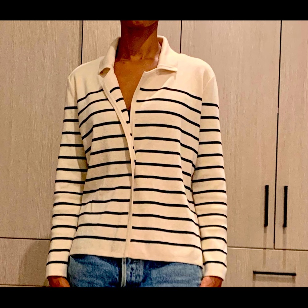 Nautical inspired cardigan